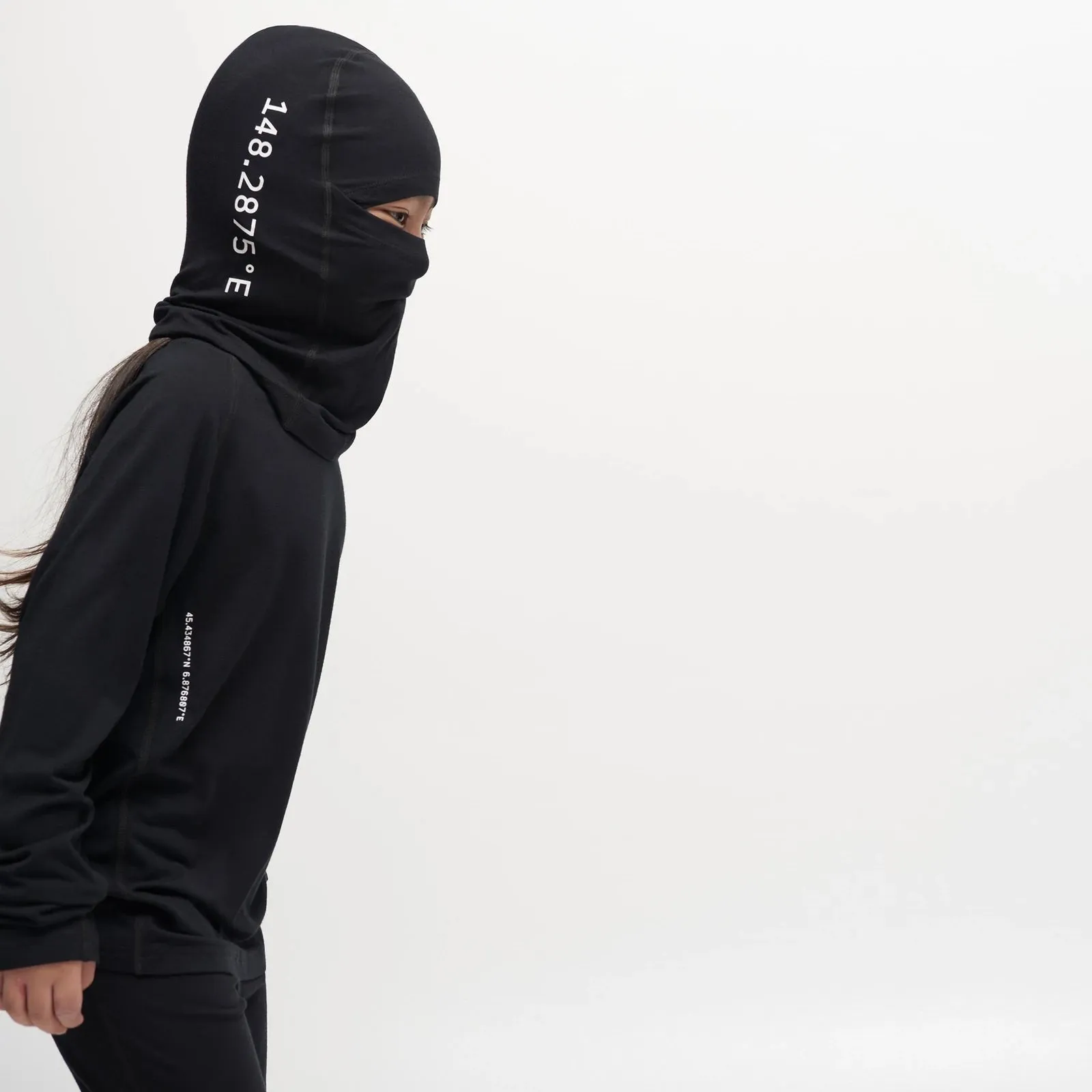 Le Bent Kids Core Balaclava 260 Black