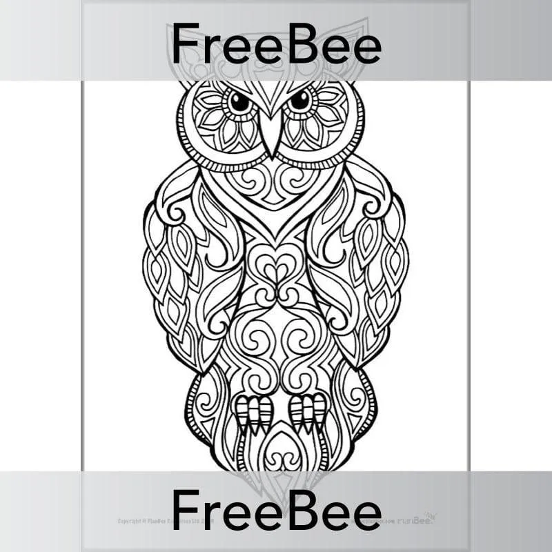 Mindfulness Colouring Sheets: Animals