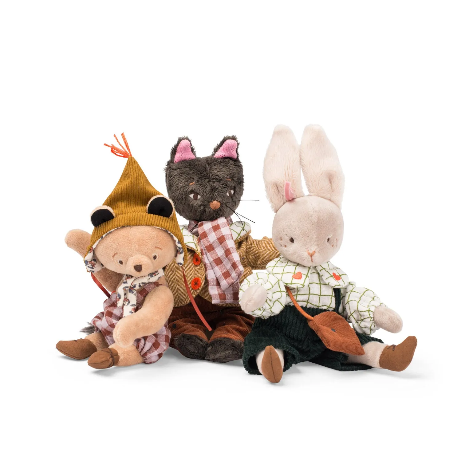 Moulin Roty - Les Minouchkas - Nine the rabbit soft toy