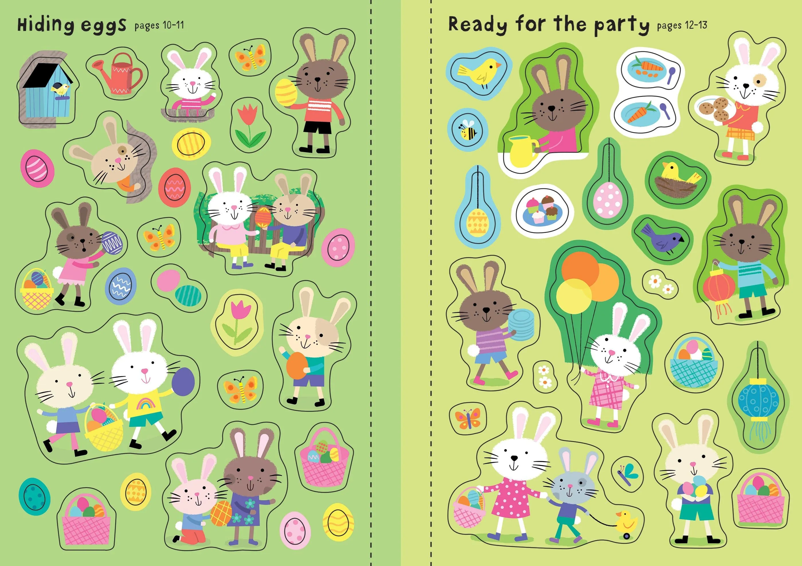 My First Stickers Easter Bunnies Book