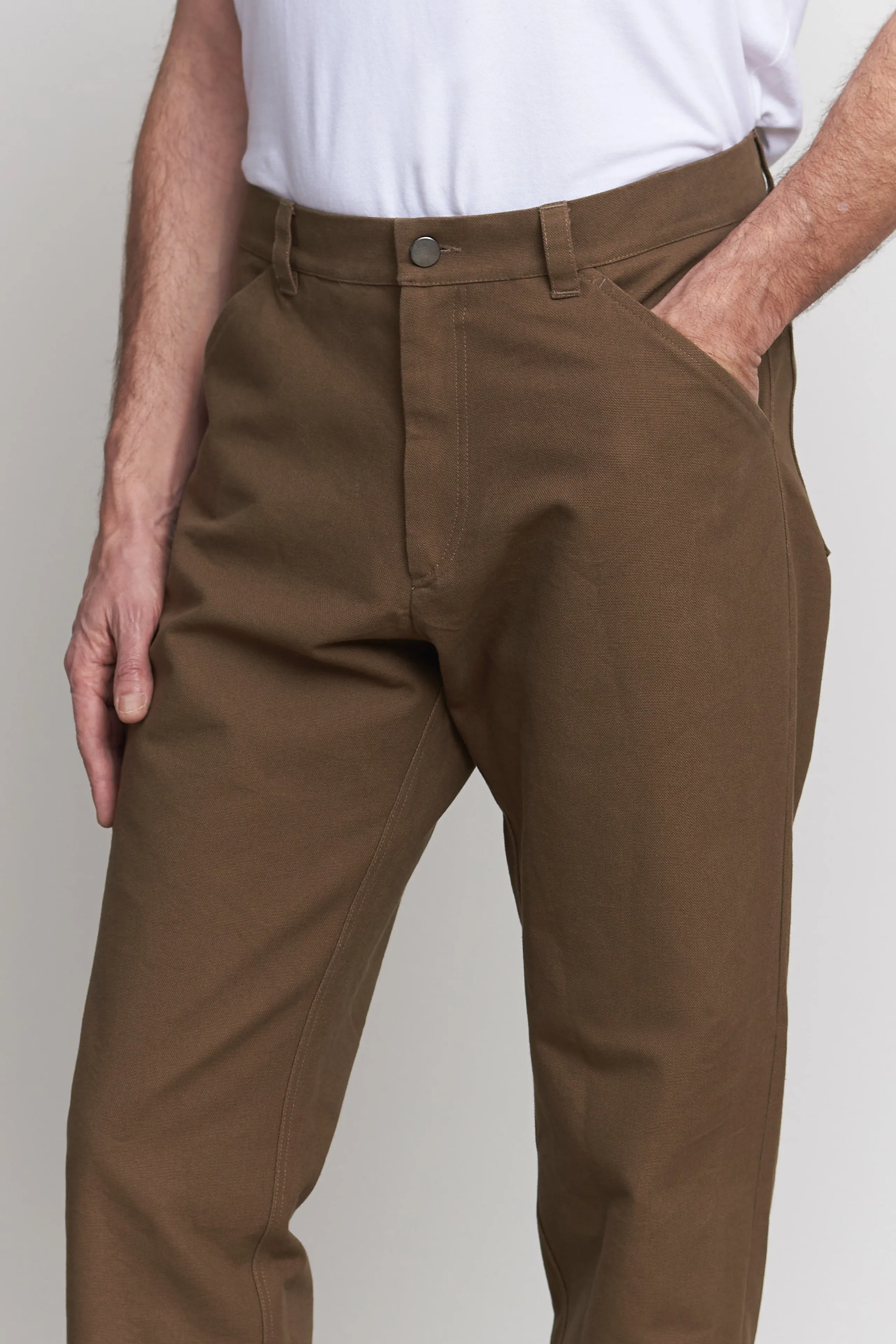 OLF trousers eco canvas 420g caramel