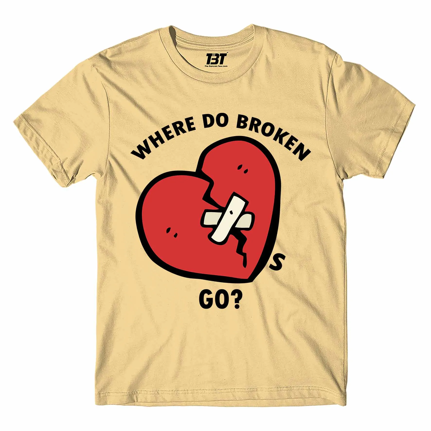 One Direction T shirt - Where Do Broken Hearts Go