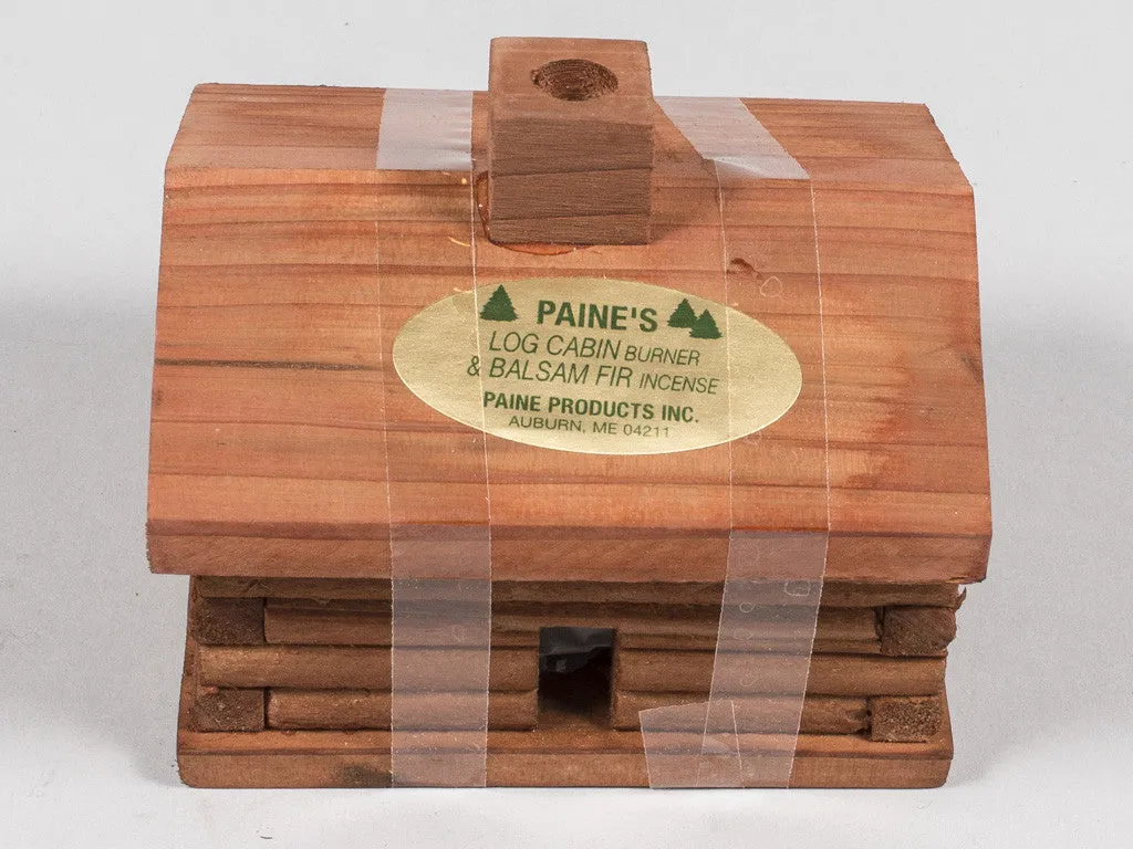 PAINE INCENSE - LOG CABIN BURNER BALSAM FIR