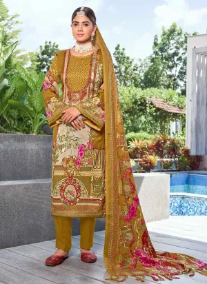 Pakistani Print Pashmina Winter Suits Dress Materials for Ladies