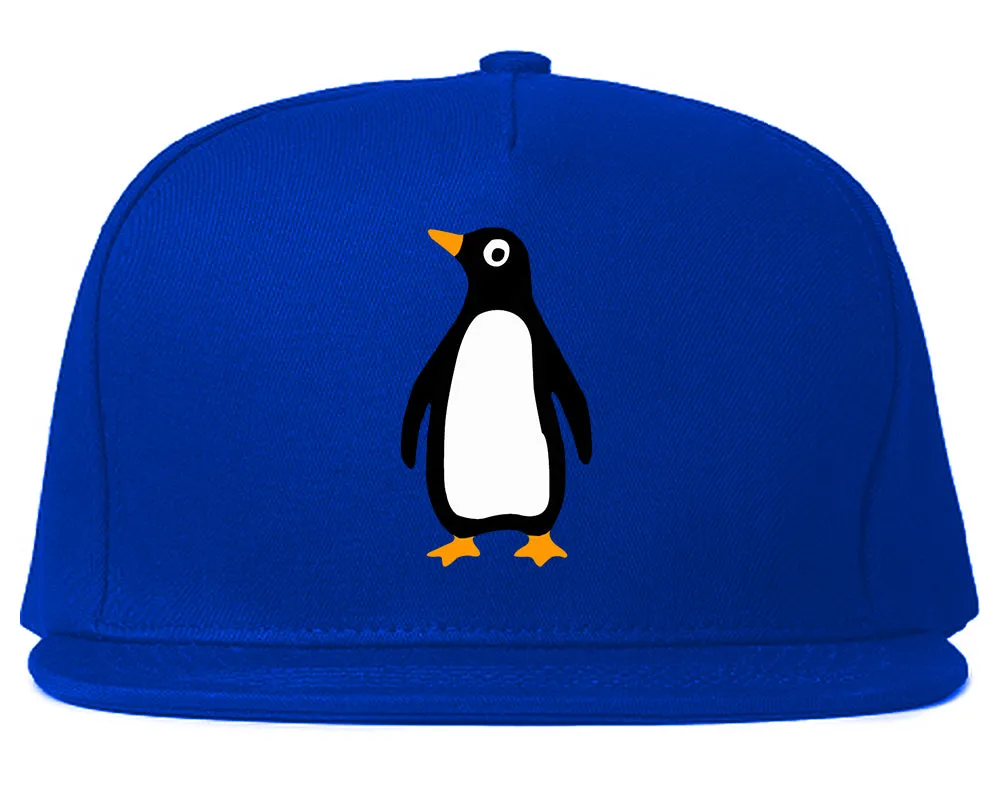 Penguin Animal Chest Mens Snapback Hat