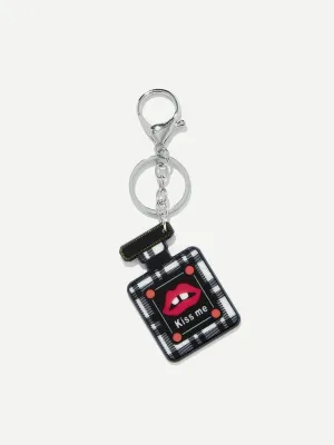 Perfume Shaped Keychain