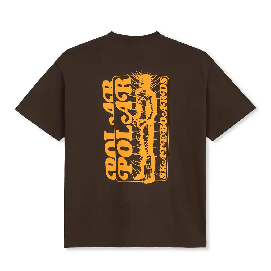 Polar Fields T-Shirt Chocolate