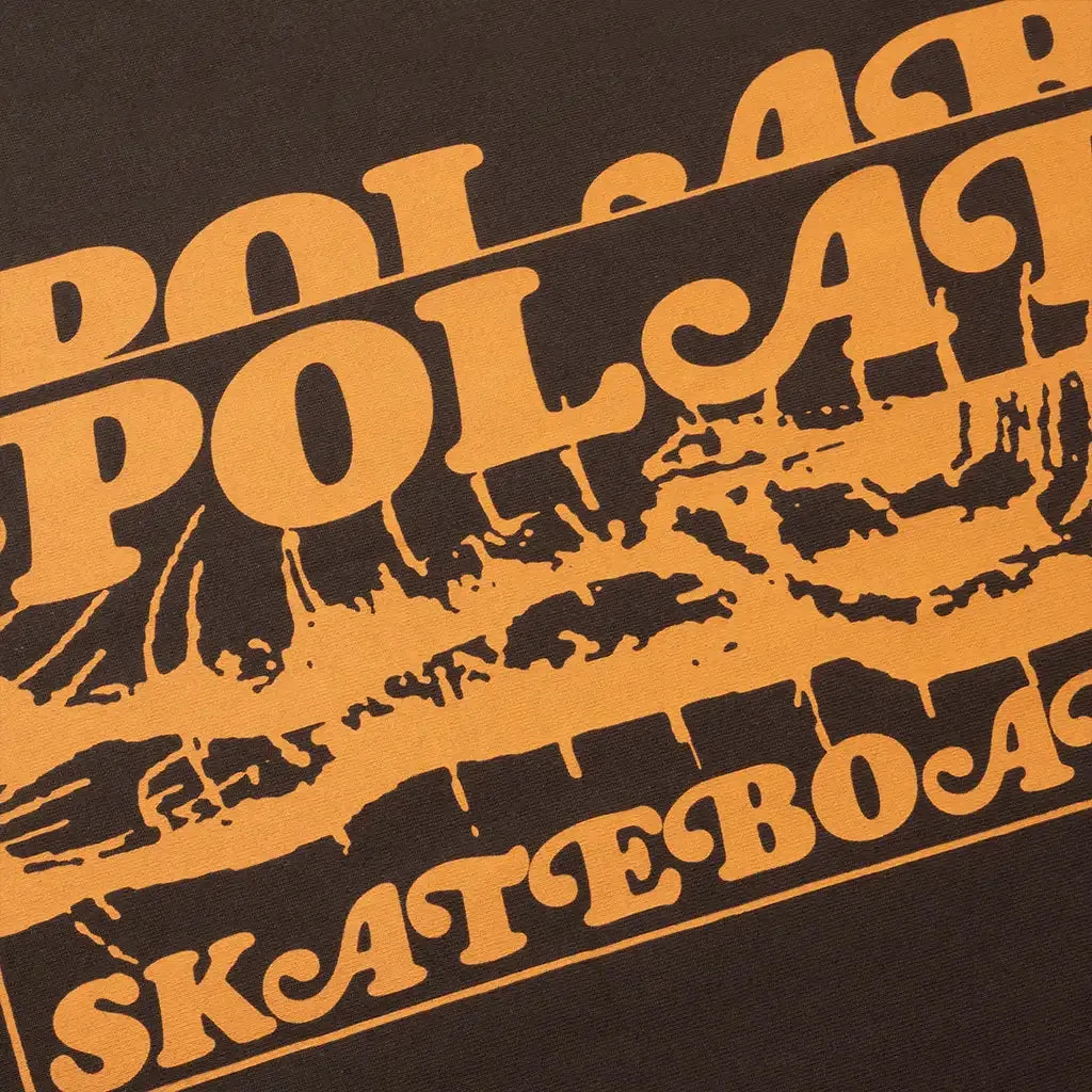 Polar Fields T-Shirt Chocolate