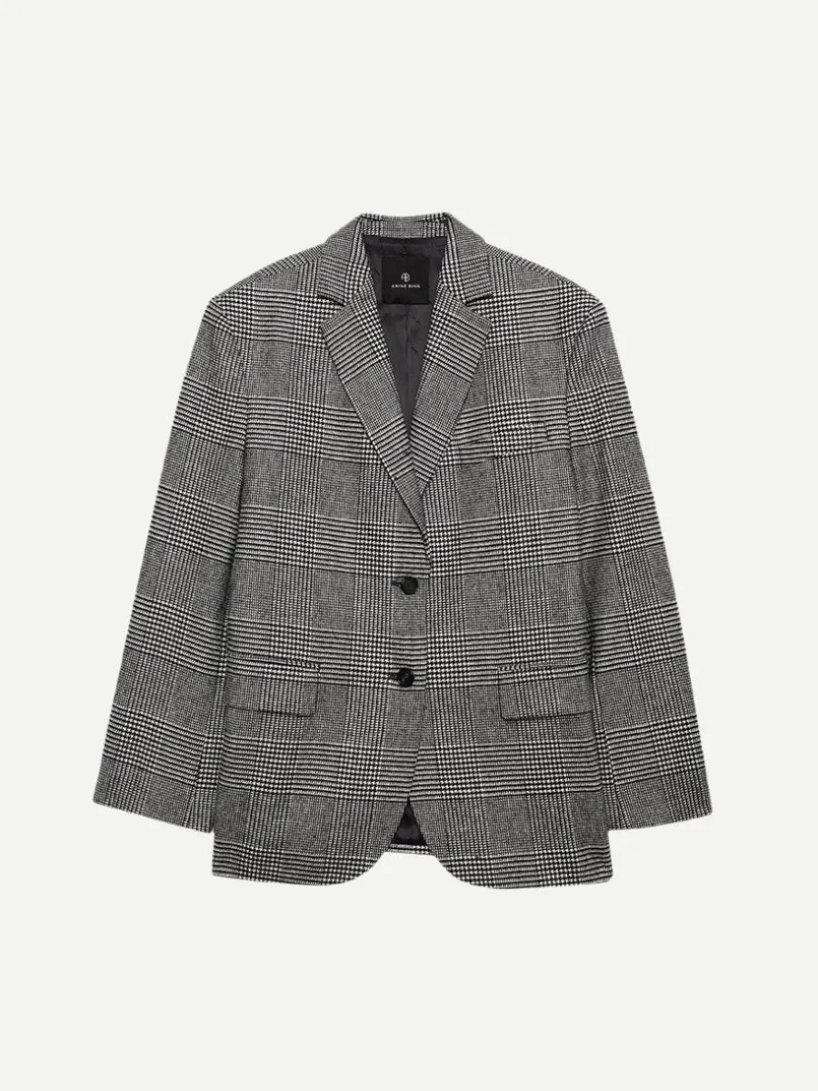 Quinn Blazer in Black and Grey