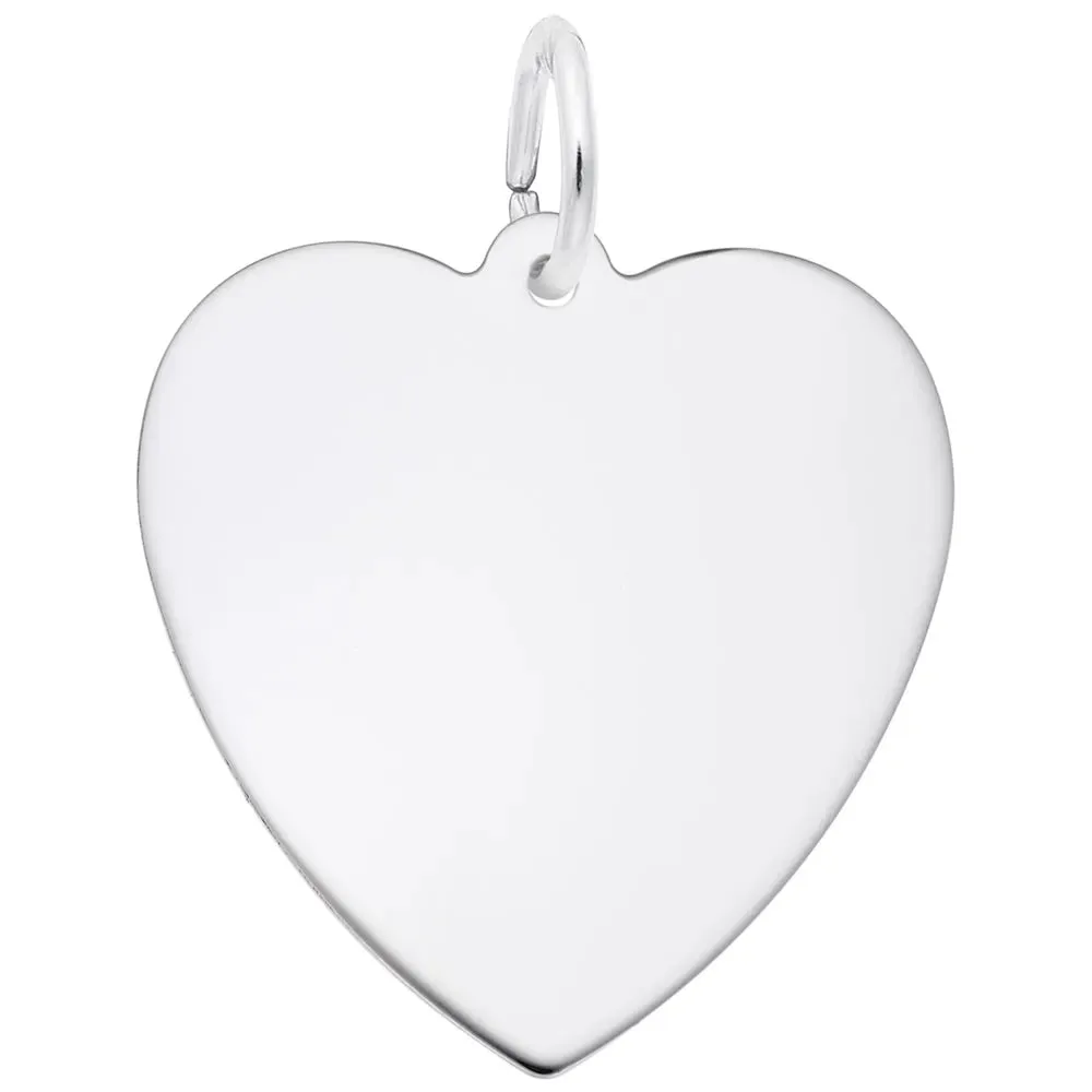 Rembrandt Charms - Medium Classic Heart Charm - 4769