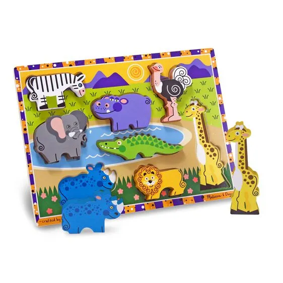 Safari Animals Chunky Puzzle