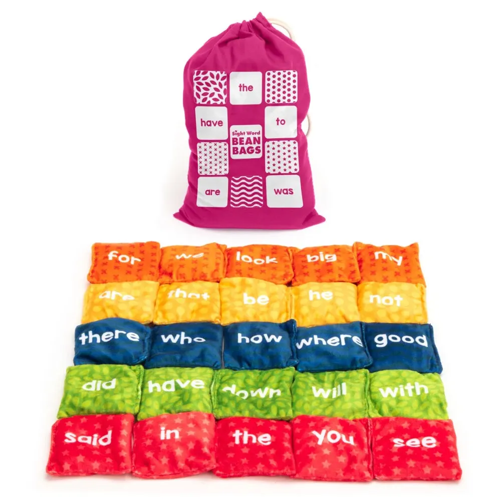 Sight Word Bean Bags: 25 Double-sided Bags