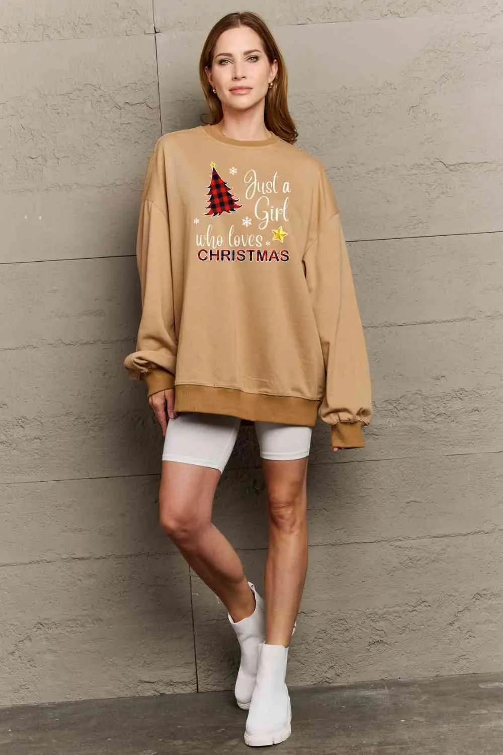 Simply Love Full Size Graphic Sweatshirt