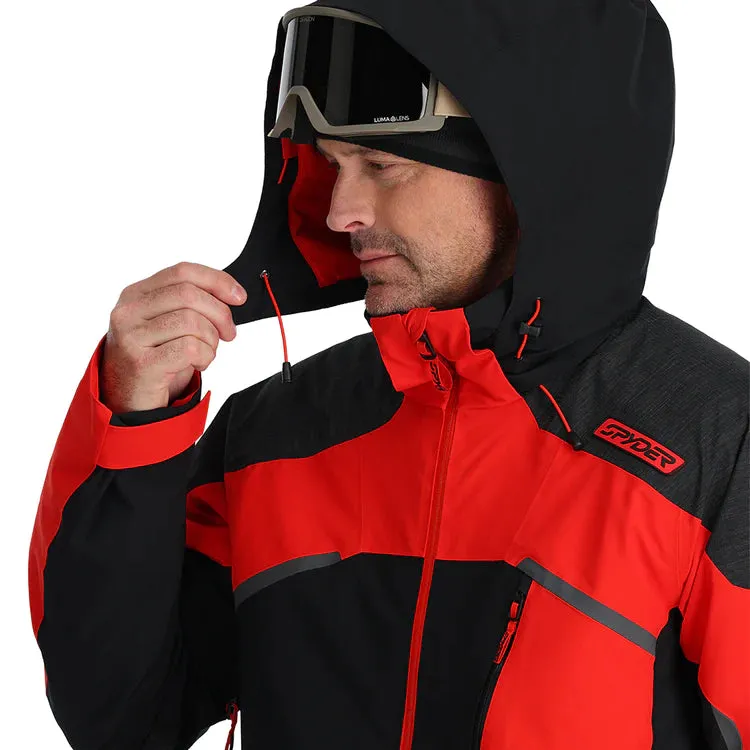 Spyder Leader Jacket Mens 2024 Volcano