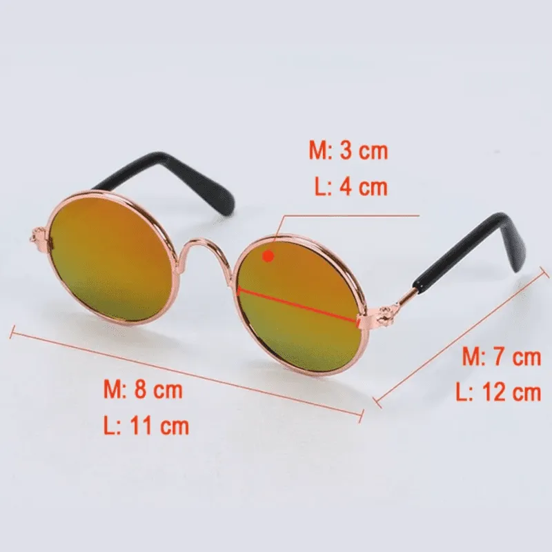 Sunglasses Round 8 cm or 11 cm