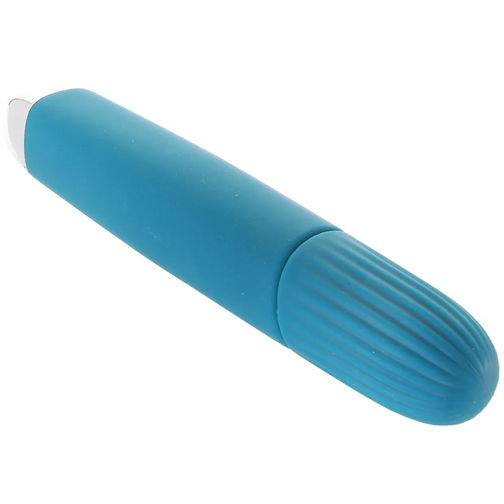 Super Slim Silicone Ribbed Vibe