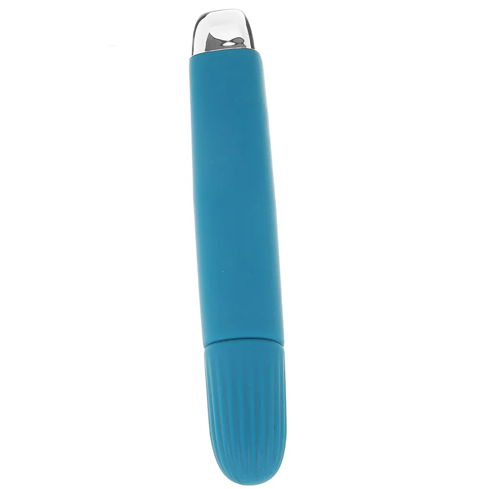 Super Slim Silicone Ribbed Vibe