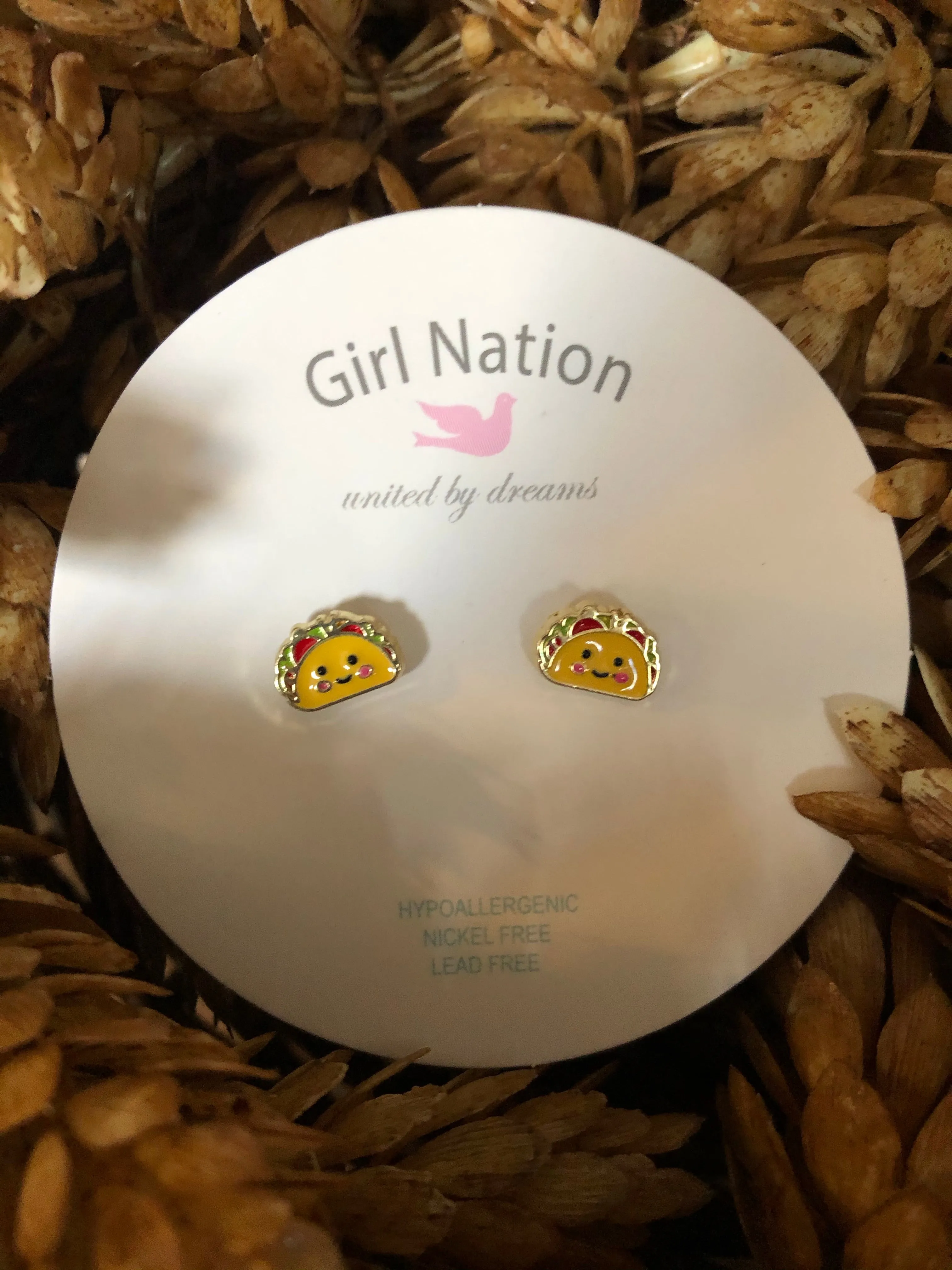 Taco Belle Cutie Stud Earrings