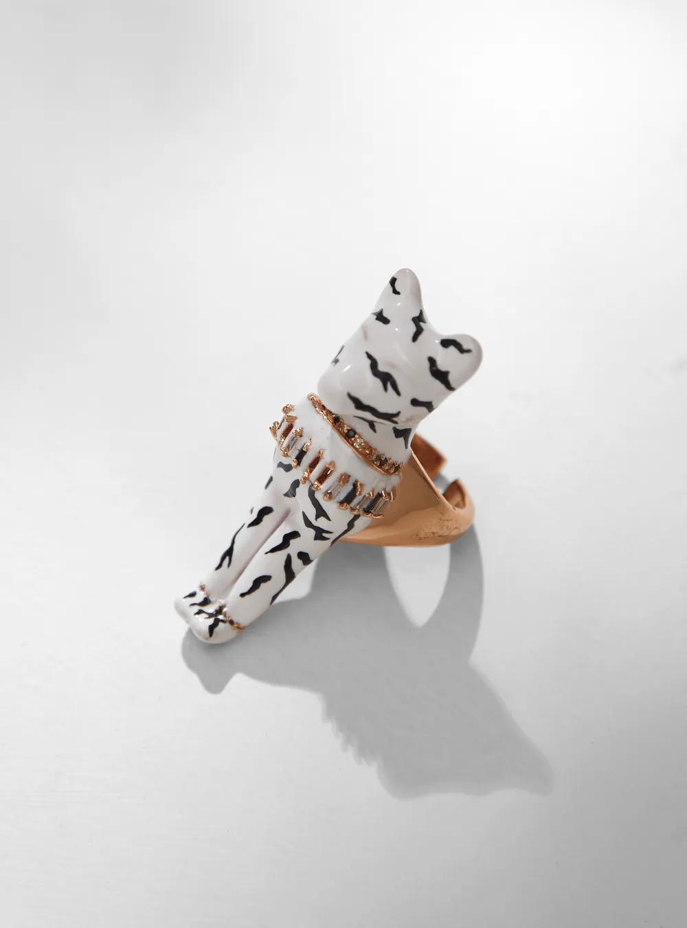 The Kitten Kidult Ring In Winter White