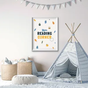 The Reading Corner Nursery Print