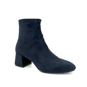 The Stretch Bootie with Inside Zip in Navy