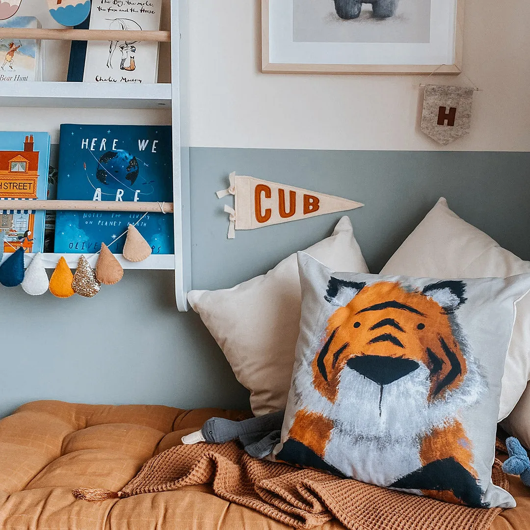 Tiger Nursery Cushion Cover