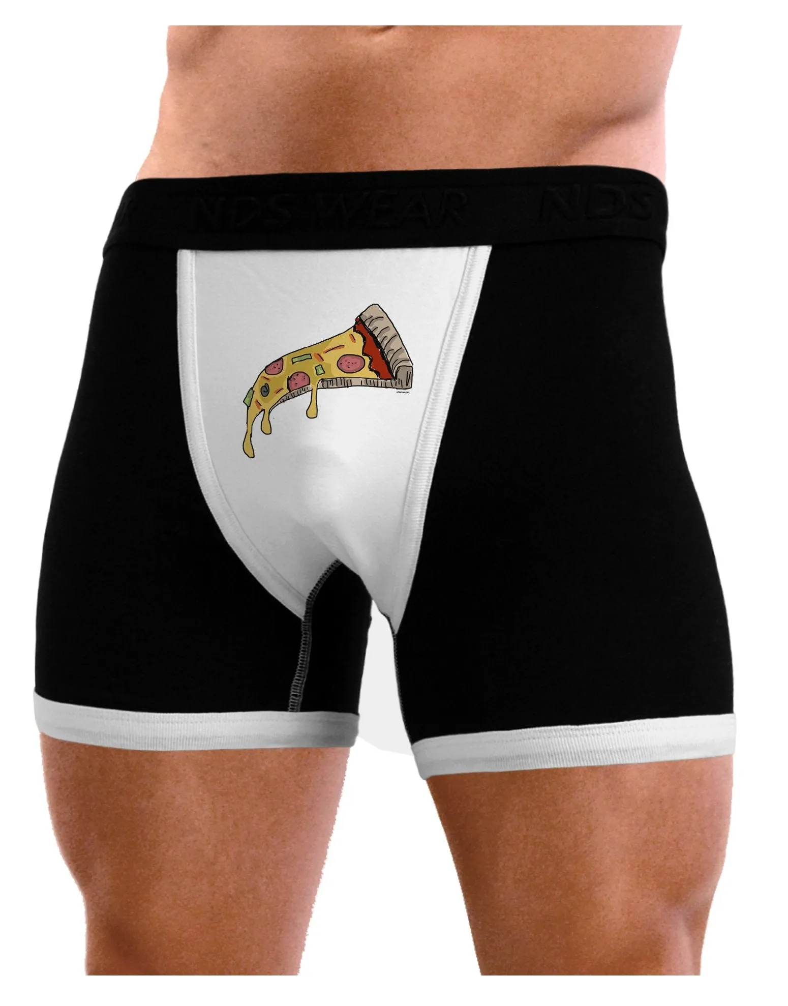 TooLoud Pizza Slice Mens Boxer Brief Underwear