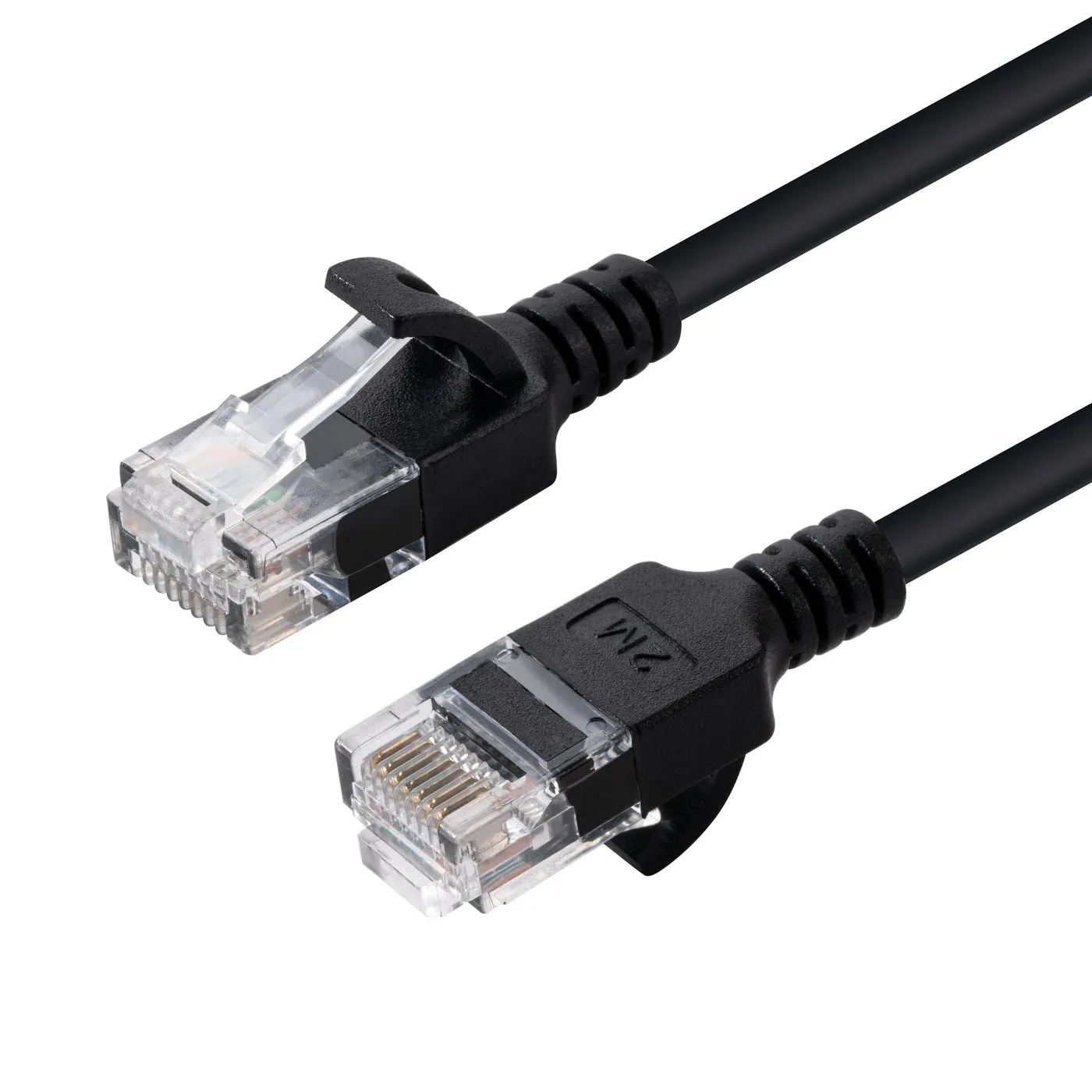 U/Utp Cat6a Slim 10M Black