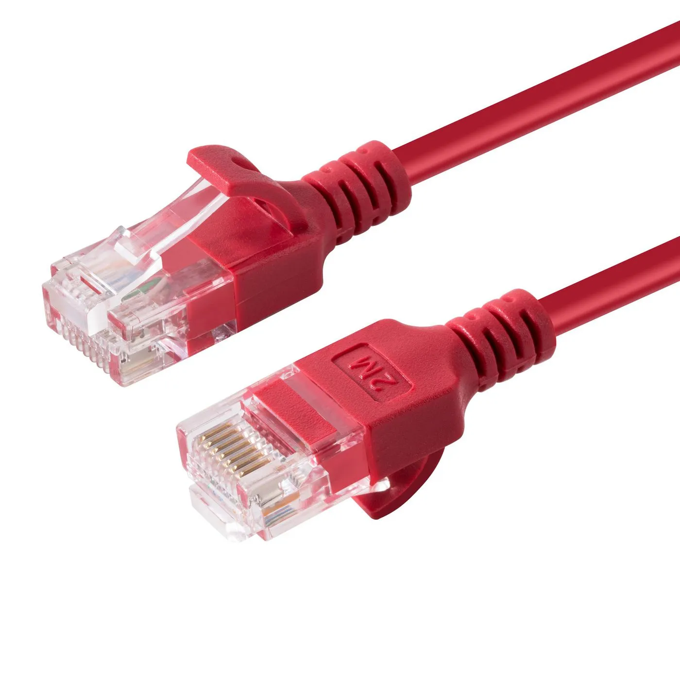 U/Utp Cat6a Slim 10M Red