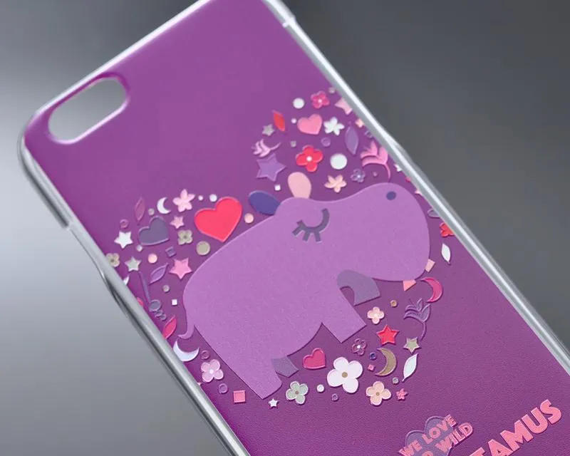 We Love Our Wild Series iPhone 6 Case (4.7 inches) - Hippopotamus