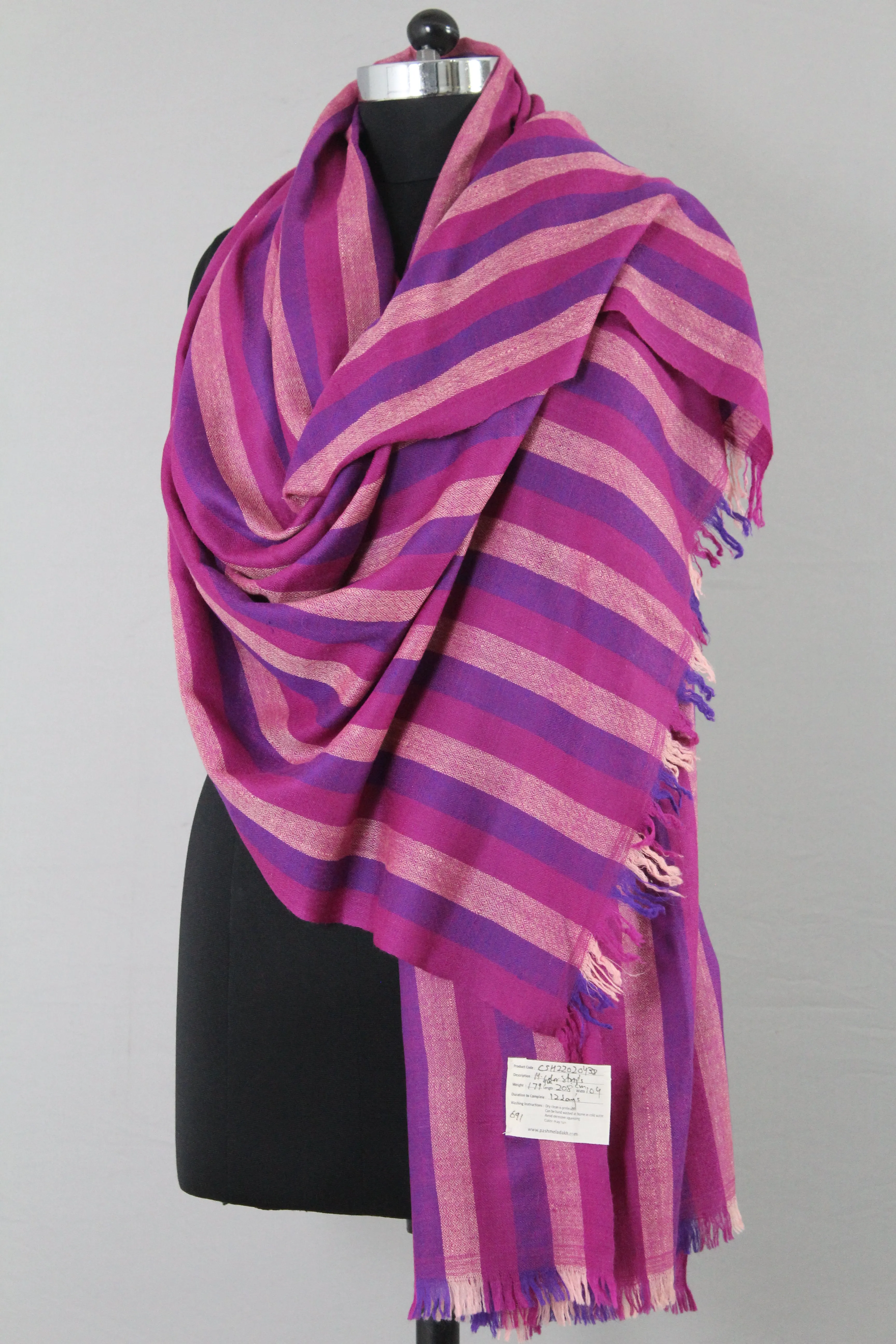 Willow Multi Coloured Cashmere Shawl