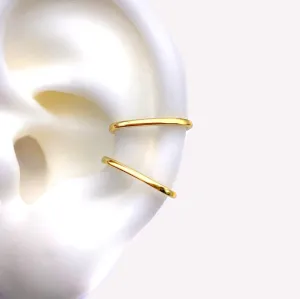 WIRE EAR CUFF CLIP-ON EARRINGS