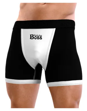 World&#8216;s Best Boss - Boss Day Mens Boxer Brief Underwear