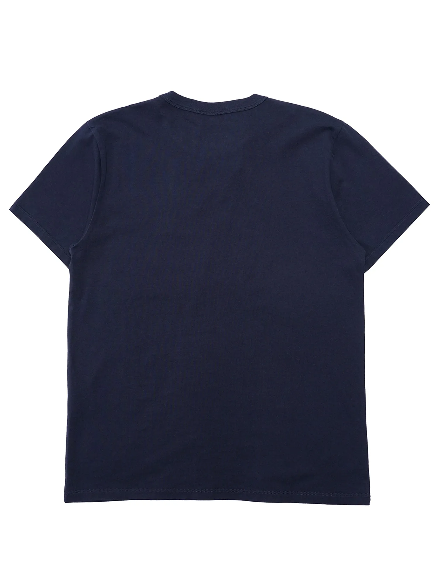 W_TEE-SHIRT FOX HEAD PATCH_NAVY