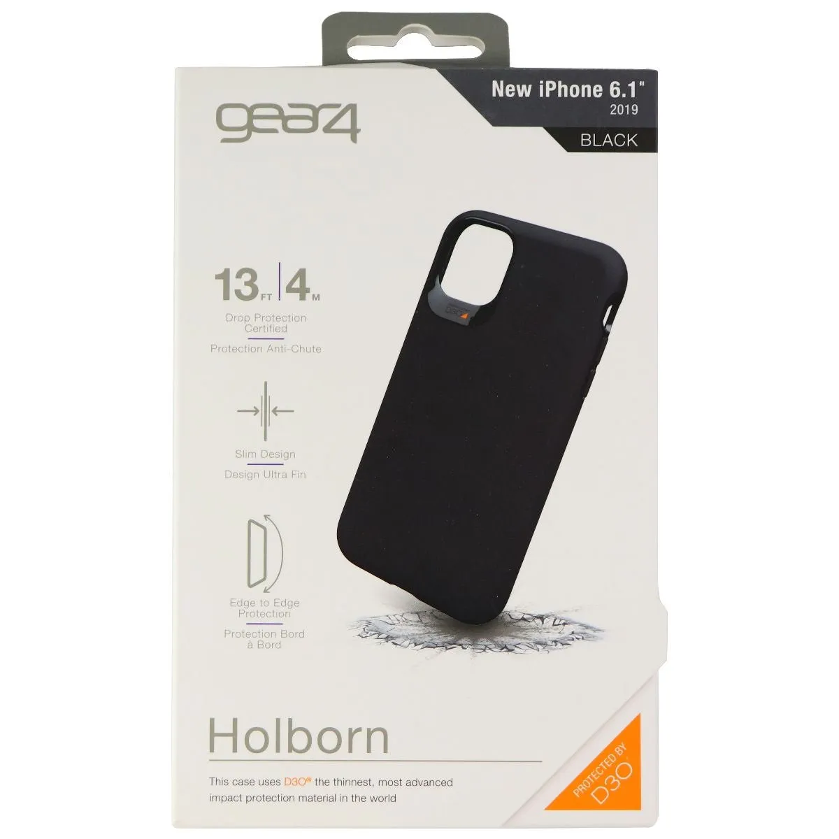 ZAGG Holborn Slim Series Hard Case for Apple iPhone 11 - Black